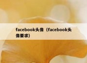 facebook头像（facebook头像要求）