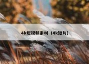 4k短视频素材（4k短片）