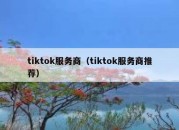 tiktok服务商（tiktok服务商推荐）