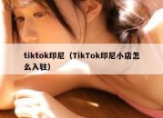 tiktok印尼（TikTok印尼小店怎么入驻）