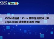 OOM终结者：Ciuic显存压缩技术让DeepSeek吃满参数的简单介绍