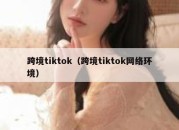 跨境tiktok（跨境tiktok网络环境）