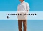 tiktok营销策略（tiktok营销方案）