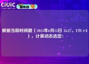 根据当前时间戳（2024年6月13日 15:27，UTC+8），计算动态选型：