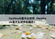 facebook是什么软件（facebook是什么软件的图片）