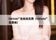 tiktok广告投放花费（tiktok广告费用）