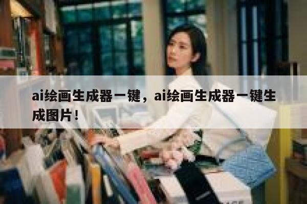 ai绘画生成器一键，ai绘画生成器一键生成图片！ 第1张