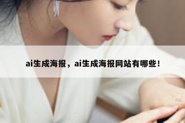 ai生成海报，ai生成海报网站有哪些！ 第1张