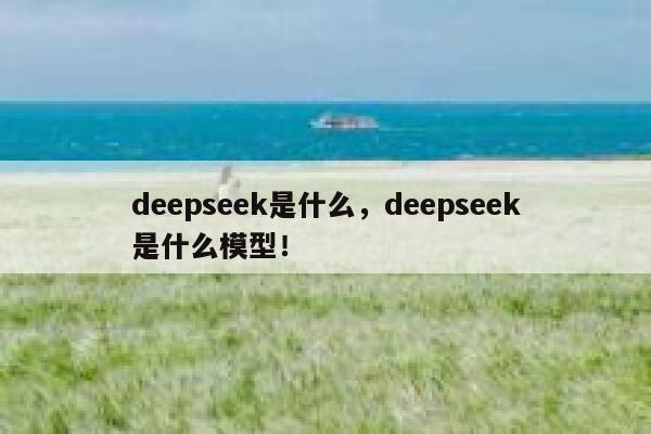 deepseek是什么，deepseek是什么模型！ 第1张