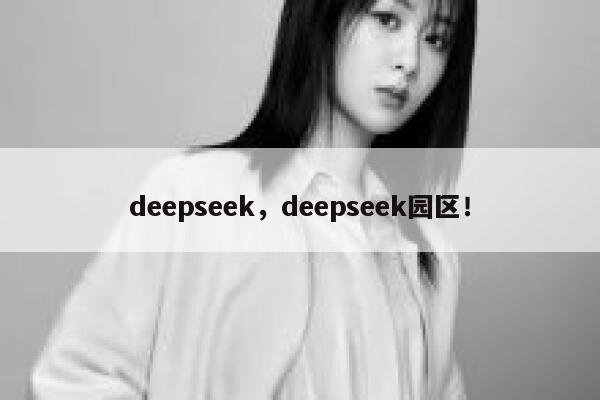 deepseek，deepseek园区！ 第1张
